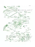 Fenders per Kawasaki Mule 4010 Trans4x4 2011
