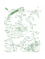 Front Fenders per Kawasaki Mule 4010 Trans4x4 2011