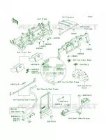 Labels per Kawasaki Mule 4010 Trans4x4 2011