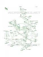 Side CoversChain Cover per Kawasaki Mule 4010 Trans4x4 2011