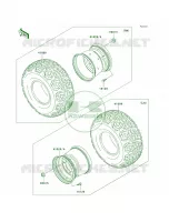WheelsTires per Kawasaki Mule 4010 Trans4x4 2011
