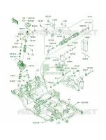 Frame per Kawasaki Mule 4010 Trans4x4 2011