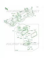 Front Box per Kawasaki Mule 4010 Trans4x4 2011