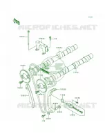 CamshaftsTensioner per Kawasaki Concours 1998