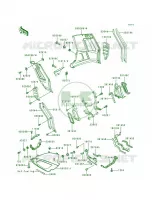 Cowling Lowers per Kawasaki Concours 1998