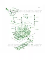 Cylinder Head per Kawasaki Concours 1998