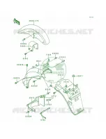Fenders per Kawasaki Concours 1998