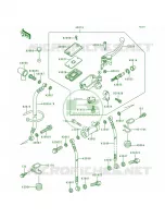 Front Master Cylinder per Kawasaki Concours 1998