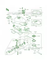 Fuel Tank per Kawasaki Concours 1998