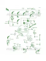 Ignition SwitchLocksReflectors per Kawasaki Concours 1998