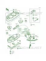 Meters per Kawasaki Concours 1998