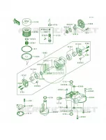 Oil PumpOil Filter per Kawasaki Concours 1998