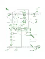 Rear Master Cylinder per Kawasaki Concours 1998
