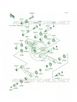 Rear Suspension per Kawasaki Concours 1998