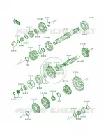 Transmission per Kawasaki Concours 1998