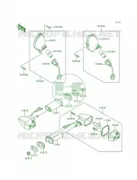 Turn Signals per Kawasaki Concours 1998