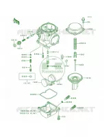 Carburetor Parts per Kawasaki Concours 1997