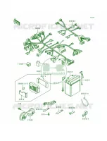 Chassis Electrical Equipment per Kawasaki Concours 1997