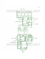 Crankcase Bolt Pattern per Kawasaki Concours 1997