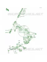 Frame per Kawasaki Concours 1997