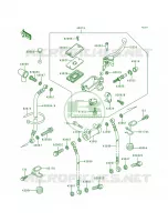 Front Master Cylinder per Kawasaki Concours 1997