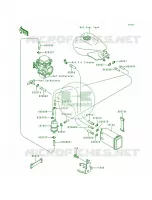 Fuel Evaporative System per Kawasaki Concours 1997