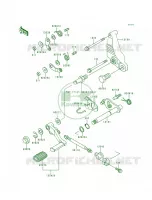 Gear Change Mechanism per Kawasaki Concours 1997
