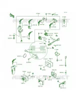 Ignition SwitchLocksReflectors per Kawasaki Concours 1997