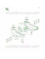 Side Covers per Kawasaki Concours 1997