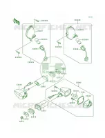 Turn Signals per Kawasaki Concours 1997