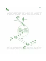 Brake PedalTorque Link per Kawasaki Concours 1996