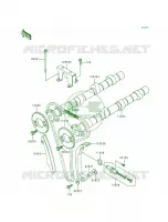CamshaftsTensioner per Kawasaki Concours 1996