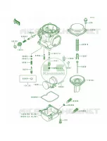 Carburetor Parts per Kawasaki Concours 1996