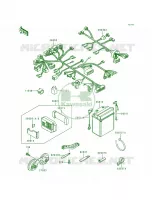 Chassis Electrical Equipment per Kawasaki Concours 1996
