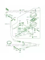 Clutch Master Cylinder per Kawasaki Concours 1996