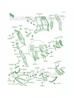 Cowling Lowers per Kawasaki Concours 1996