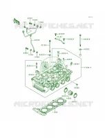 Cylinder Head per Kawasaki Concours 1996