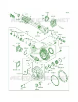 Drive ShaftFinal Gear per Kawasaki Concours 1996