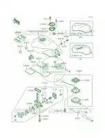 Fuel Tank per Kawasaki Concours 1996