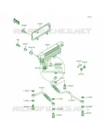 Oil Cooler per Kawasaki Concours 1996