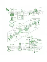 Oil PumpOil Filter per Kawasaki Concours 1996
