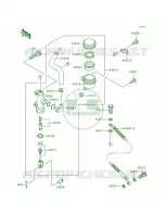 Rear Master Cylinder per Kawasaki Concours 1996
