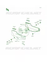 Side Covers per Kawasaki Concours 1996