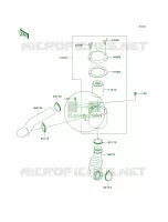Air Cleaner Belt Converter per Kawasaki MULE 610 4X4 2010