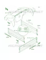 Decals per Kawasaki MULE 610 4X4 2010