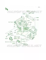Engine Mount per Kawasaki MULE 610 4X4 2010