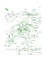 Frame FittingsRear per Kawasaki MULE 610 4X4 2010