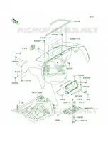 Front Box per Kawasaki MULE 610 4X4 2010