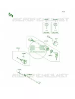 Ignition Switch per Kawasaki MULE 610 4X4 2010