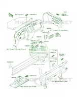 Labels per Kawasaki MULE 610 4X4 2010